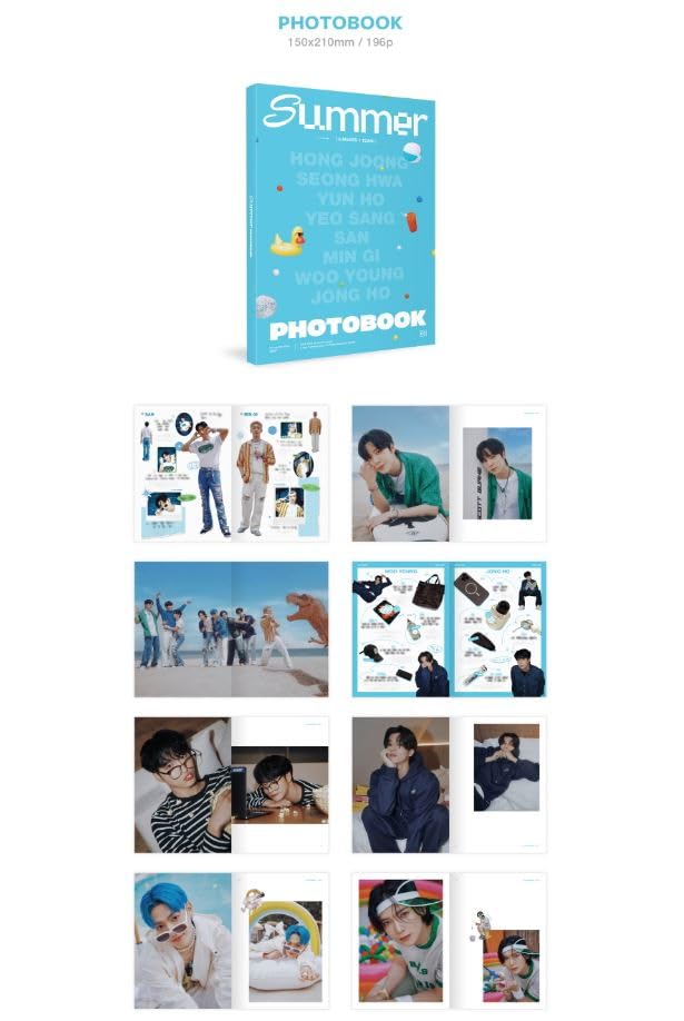 Amazon.co.jp: ATEEZ - 2023 SUMMER PHOTOBOOK エイティーズ 公式